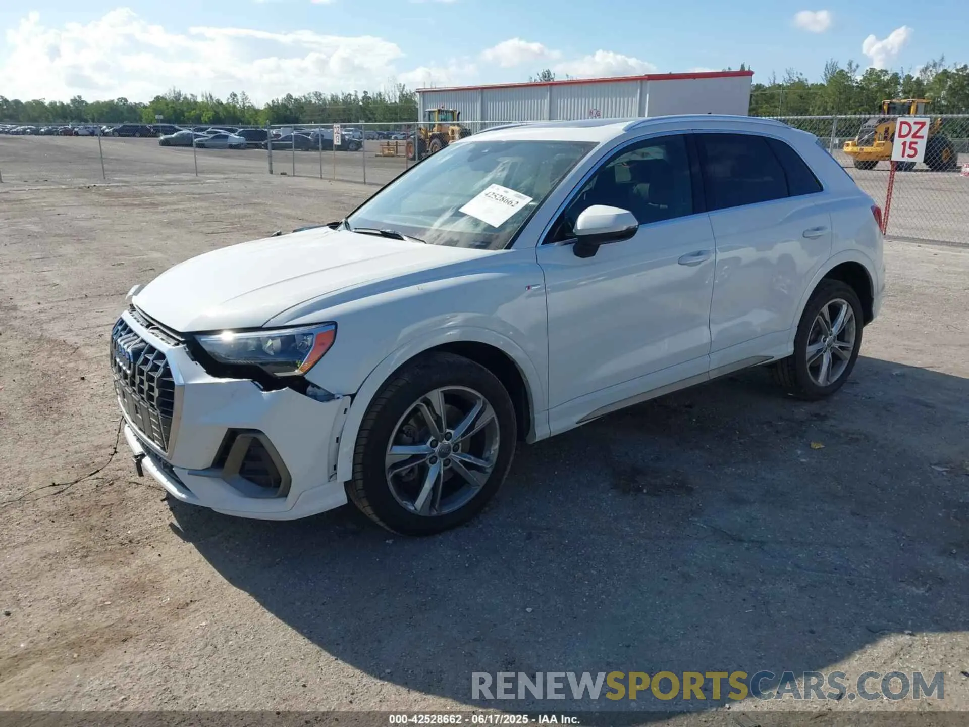 2 Photograph of a damaged car WA1DECF32K1084030 AUDI Q3 2019
