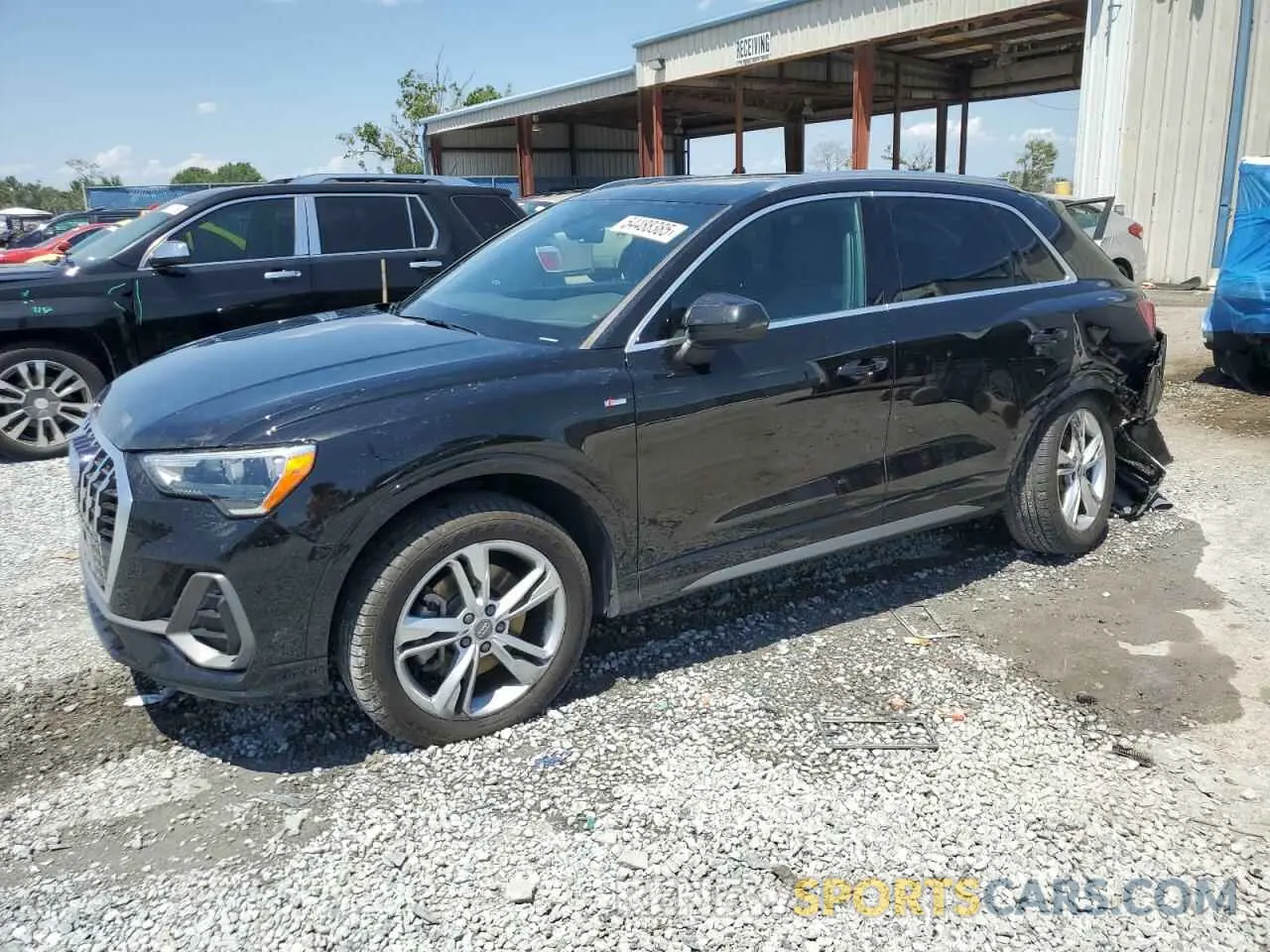 1 Photograph of a damaged car WA1DECF34K1082280 AUDI Q3 2019