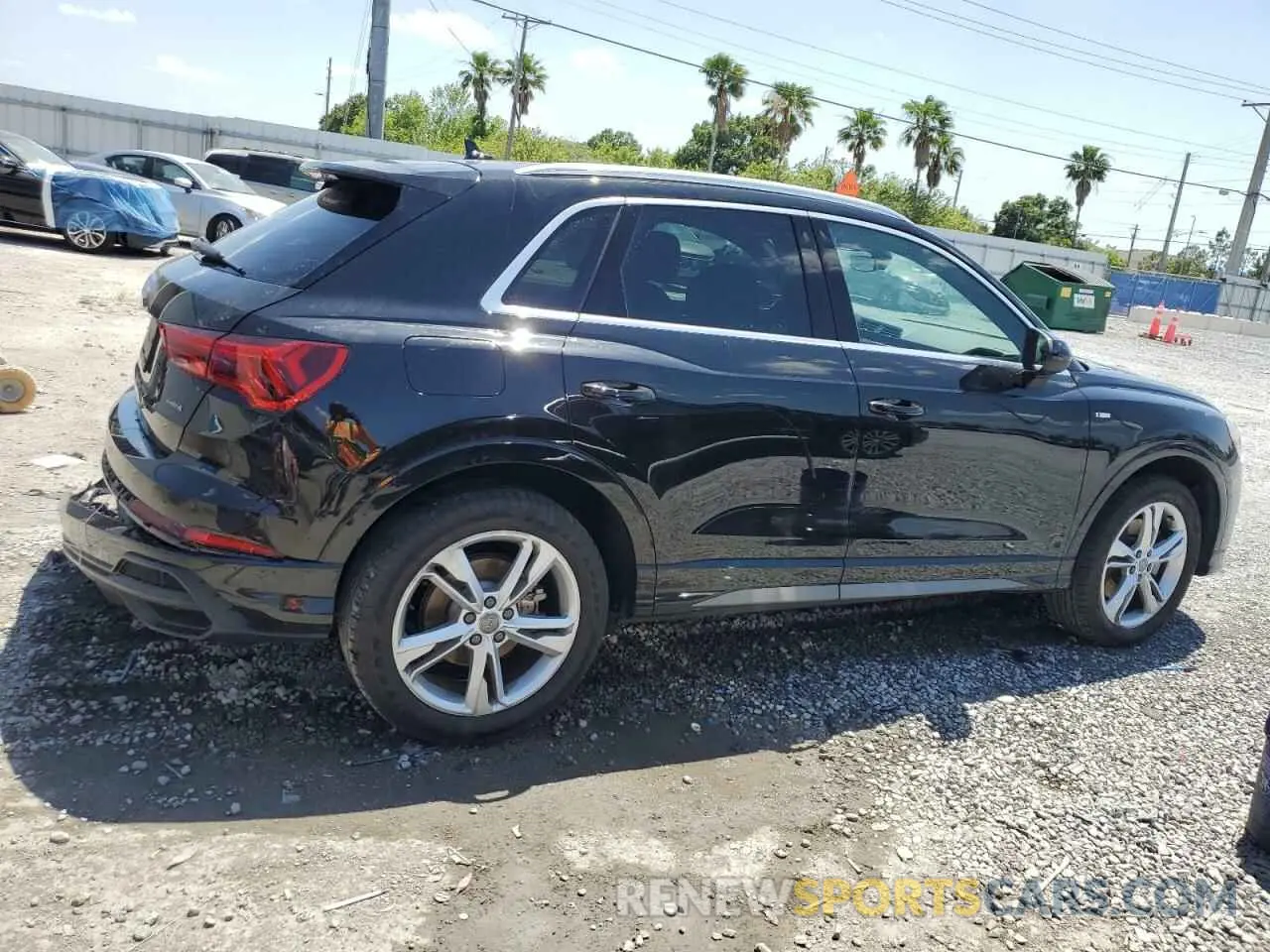 3 Photograph of a damaged car WA1DECF34K1082280 AUDI Q3 2019