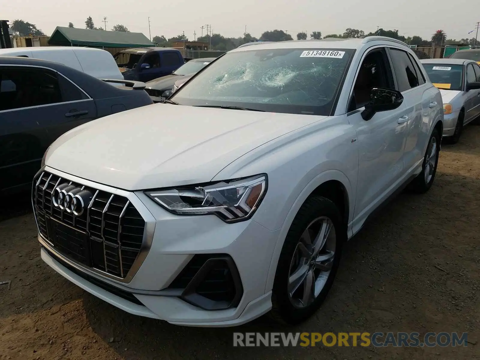 2 Photograph of a damaged car WA1EECF30K1071359 AUDI Q3 2019