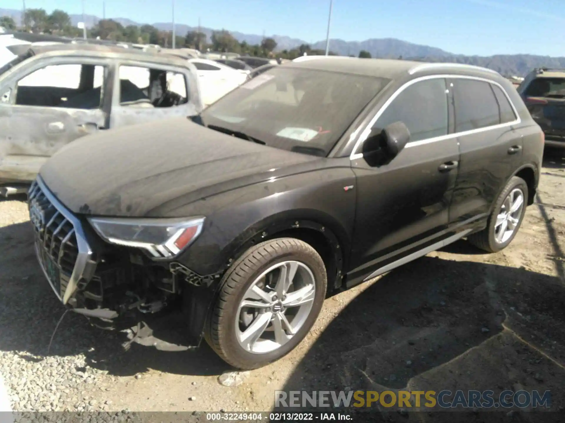 2 Photograph of a damaged car WA1EECF32K1062209 AUDI Q3 2019