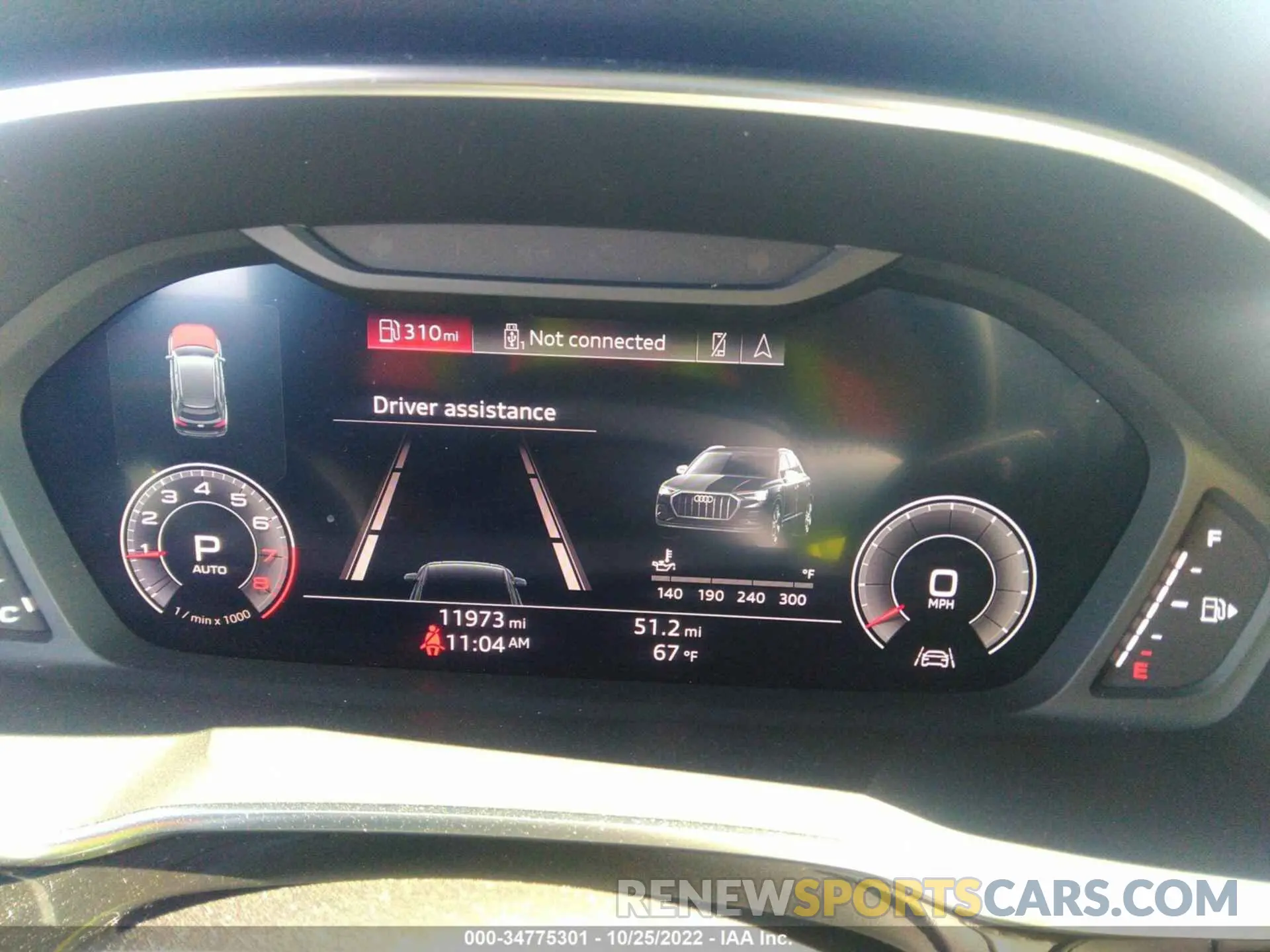 7 Photograph of a damaged car WA1EECF34K1080968 AUDI Q3 2019