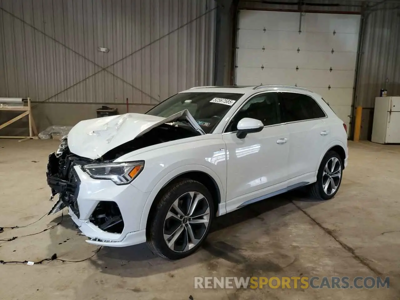 1 Photograph of a damaged car WA1EECF37K1086389 AUDI Q3 2019