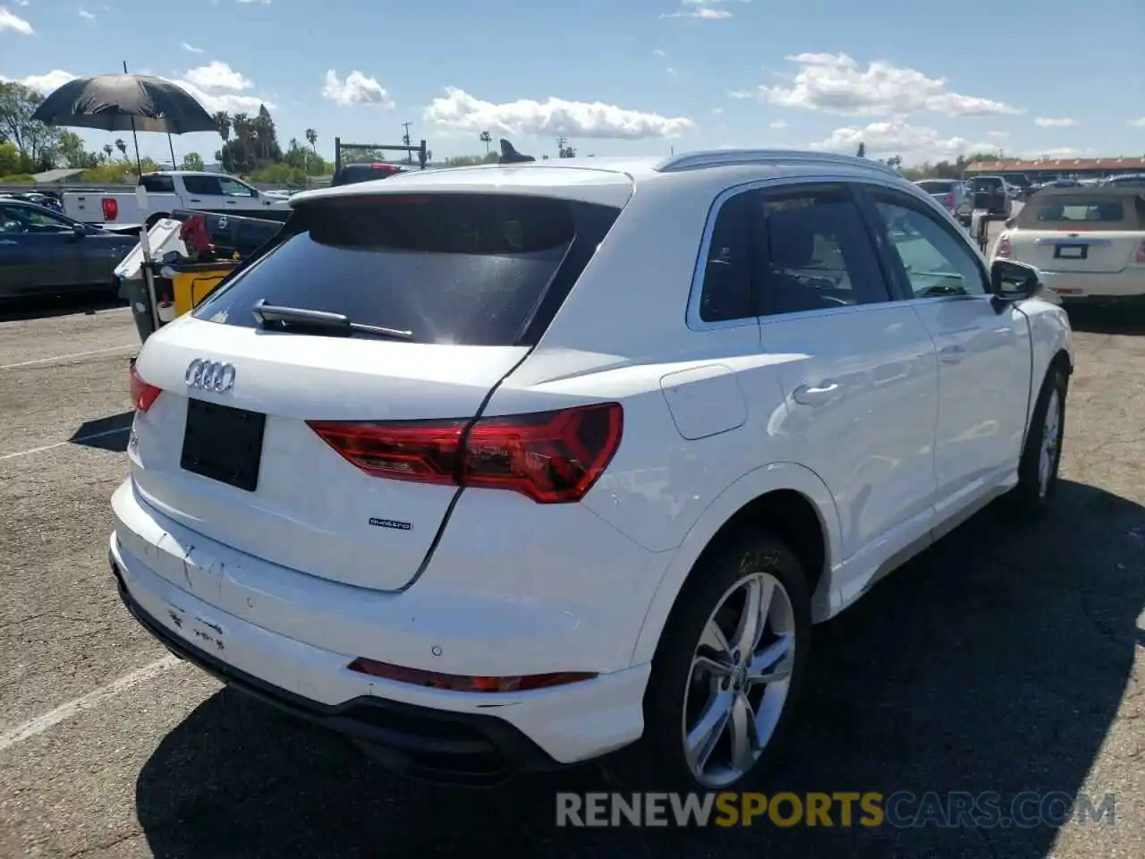 4 Photograph of a damaged car WA1EECF38K1071450 AUDI Q3 2019