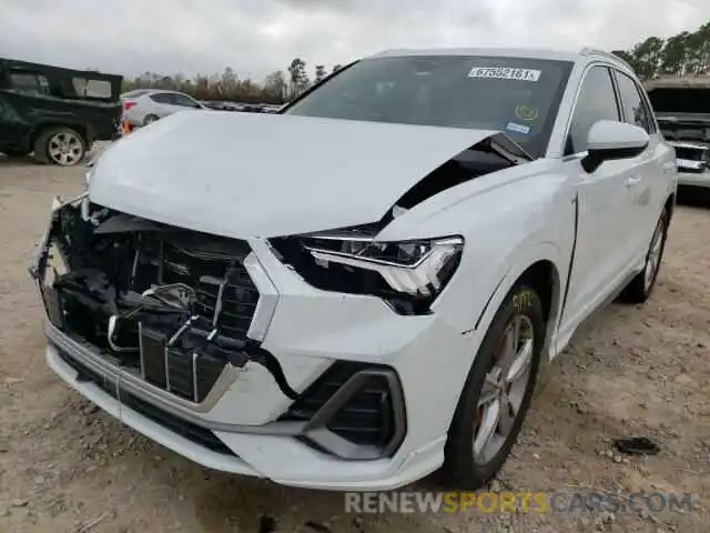 2 Photograph of a damaged car WA1EECF38K1072775 AUDI Q3 2019