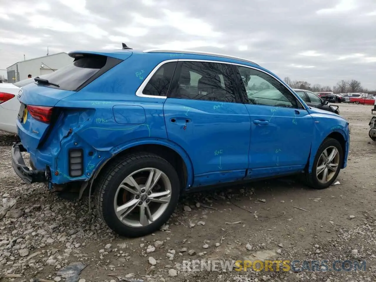 3 Photograph of a damaged car WA1EECF39K1088046 AUDI Q3 2019