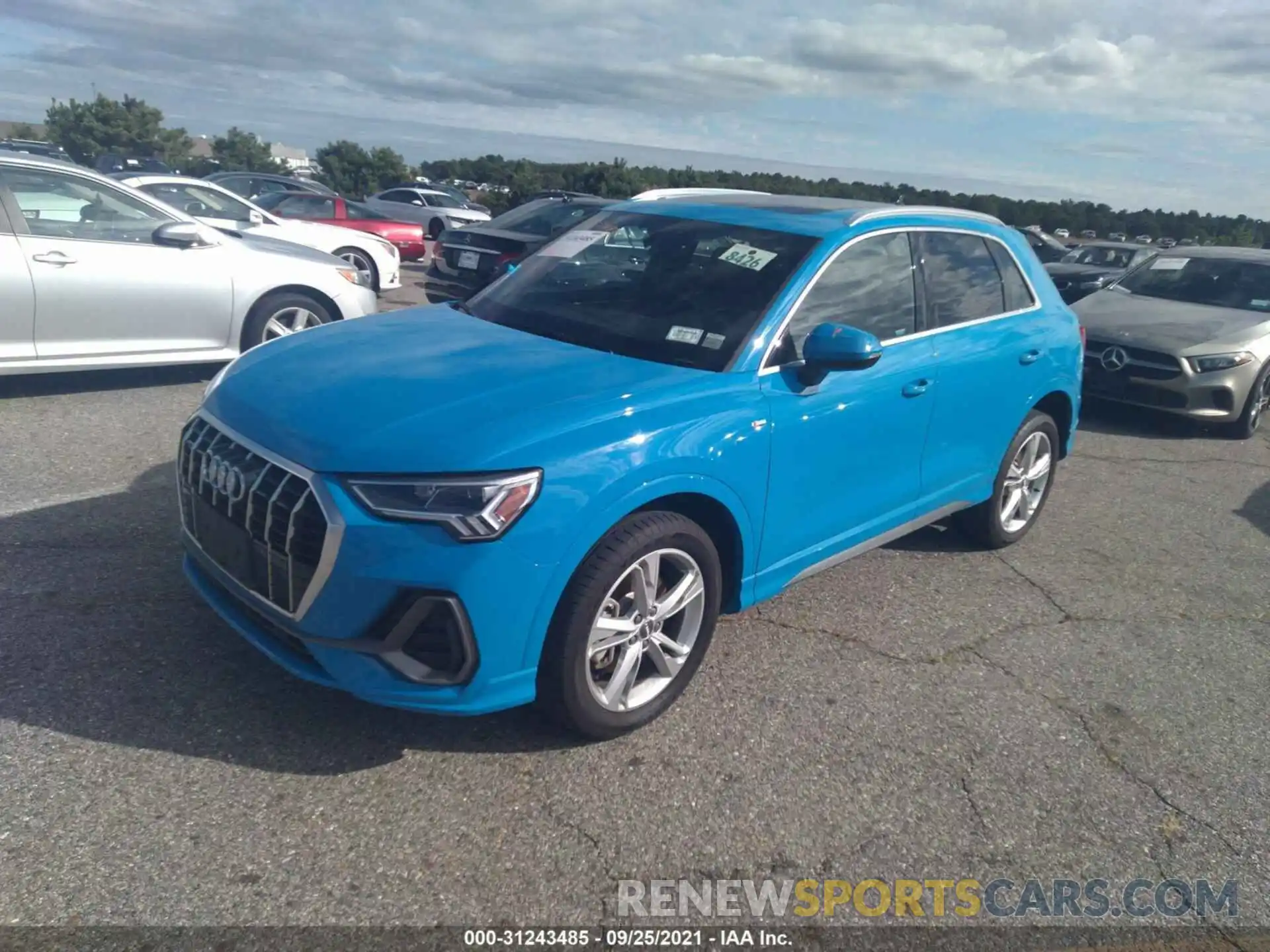 2 Photograph of a damaged car WA1EECF3XK1067707 AUDI Q3 2019