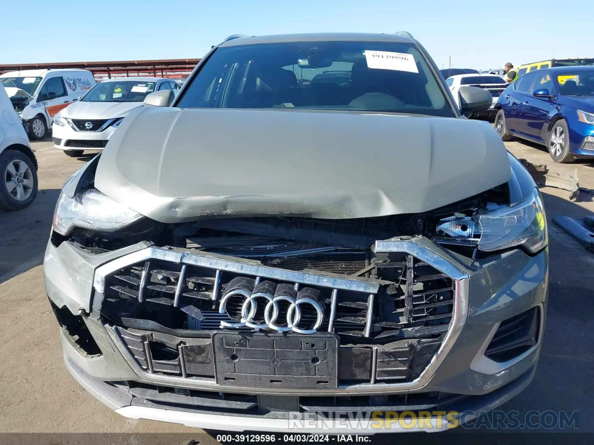 12 Photograph of a damaged car WA1AECF30L1007967 AUDI Q3 2020