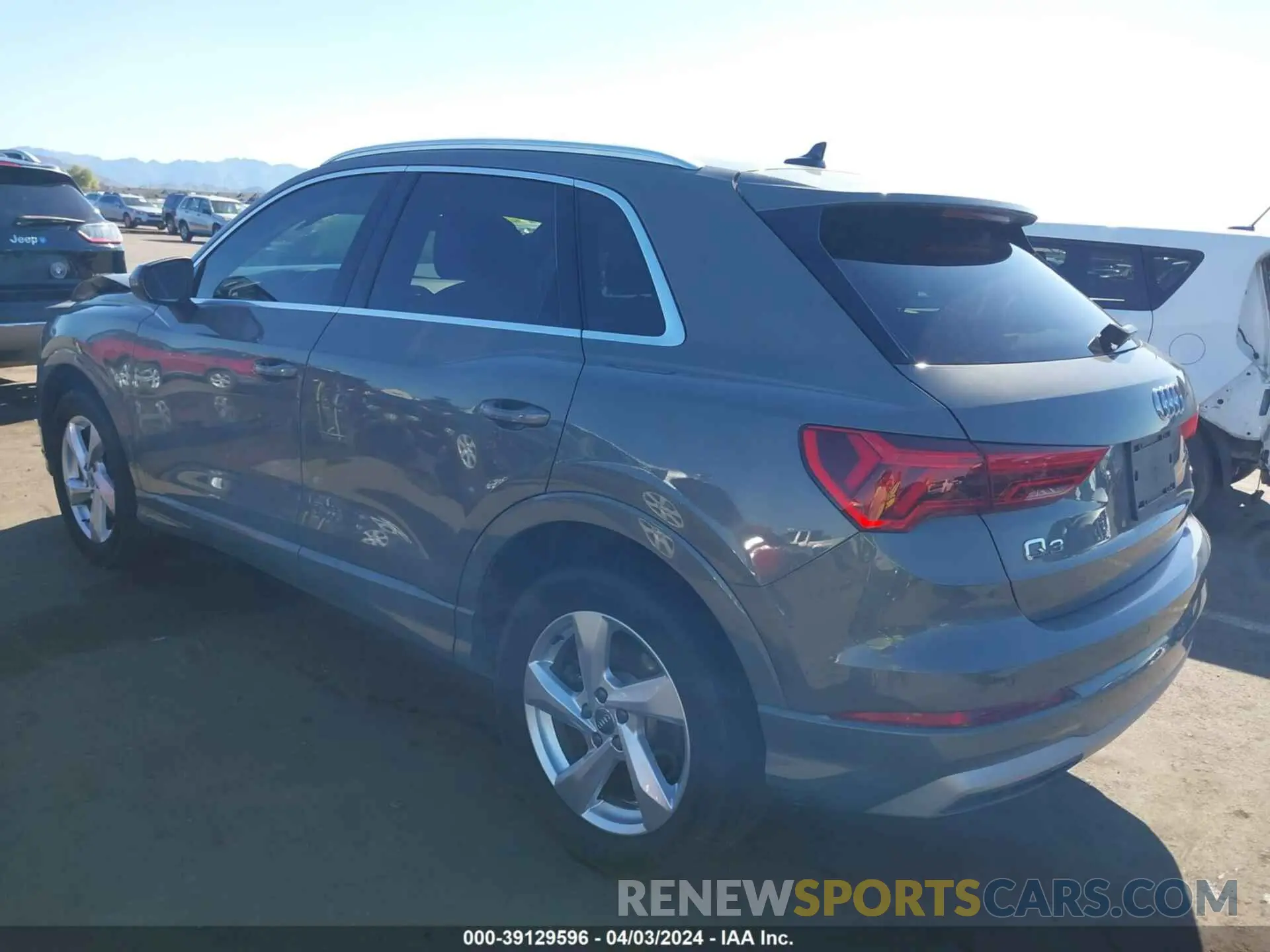 3 Photograph of a damaged car WA1AECF30L1007967 AUDI Q3 2020