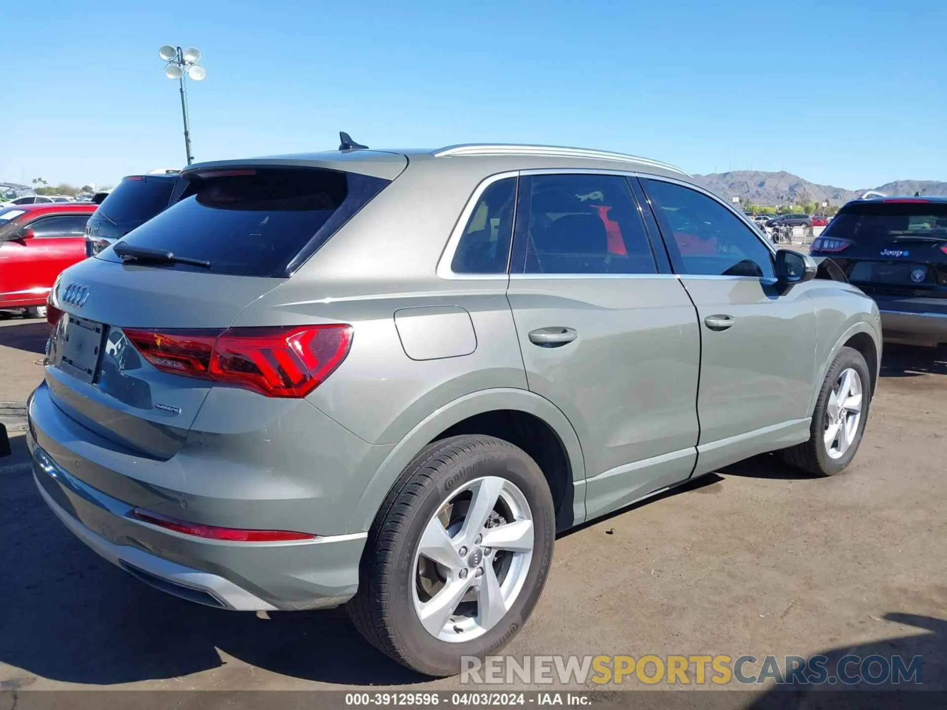 4 Photograph of a damaged car WA1AECF30L1007967 AUDI Q3 2020