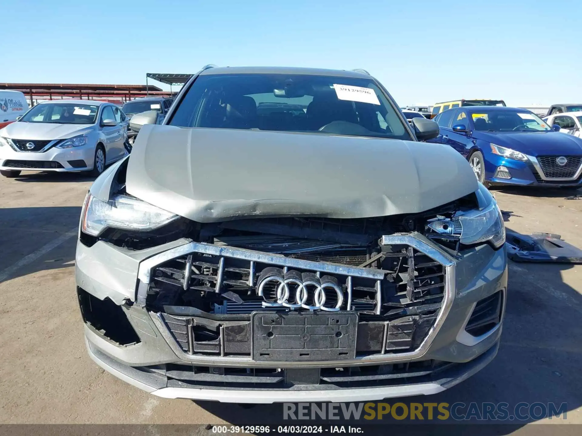 6 Photograph of a damaged car WA1AECF30L1007967 AUDI Q3 2020