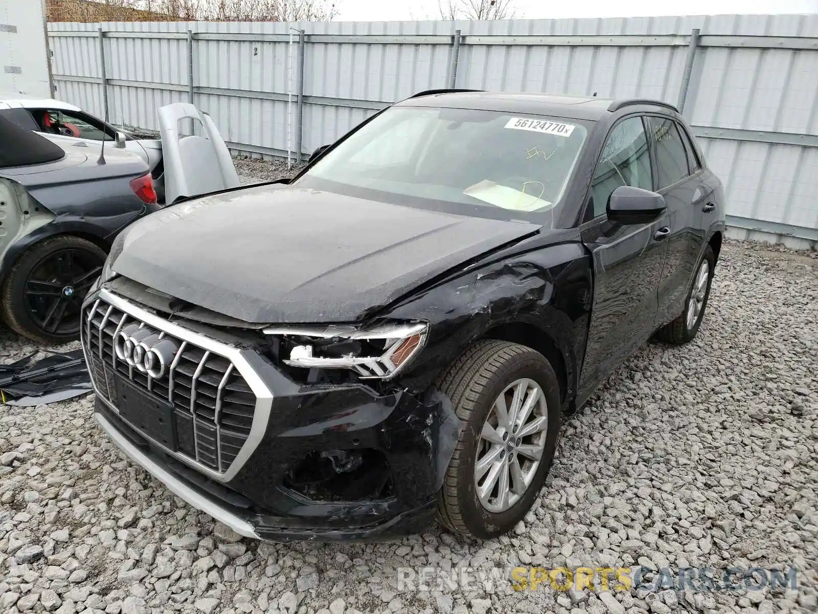 2 Photograph of a damaged car WA1AECF30L1012067 AUDI Q3 2020