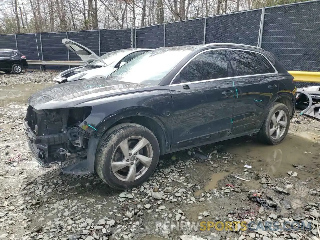 1 Photograph of a damaged car WA1AECF30L1025756 AUDI Q3 2020