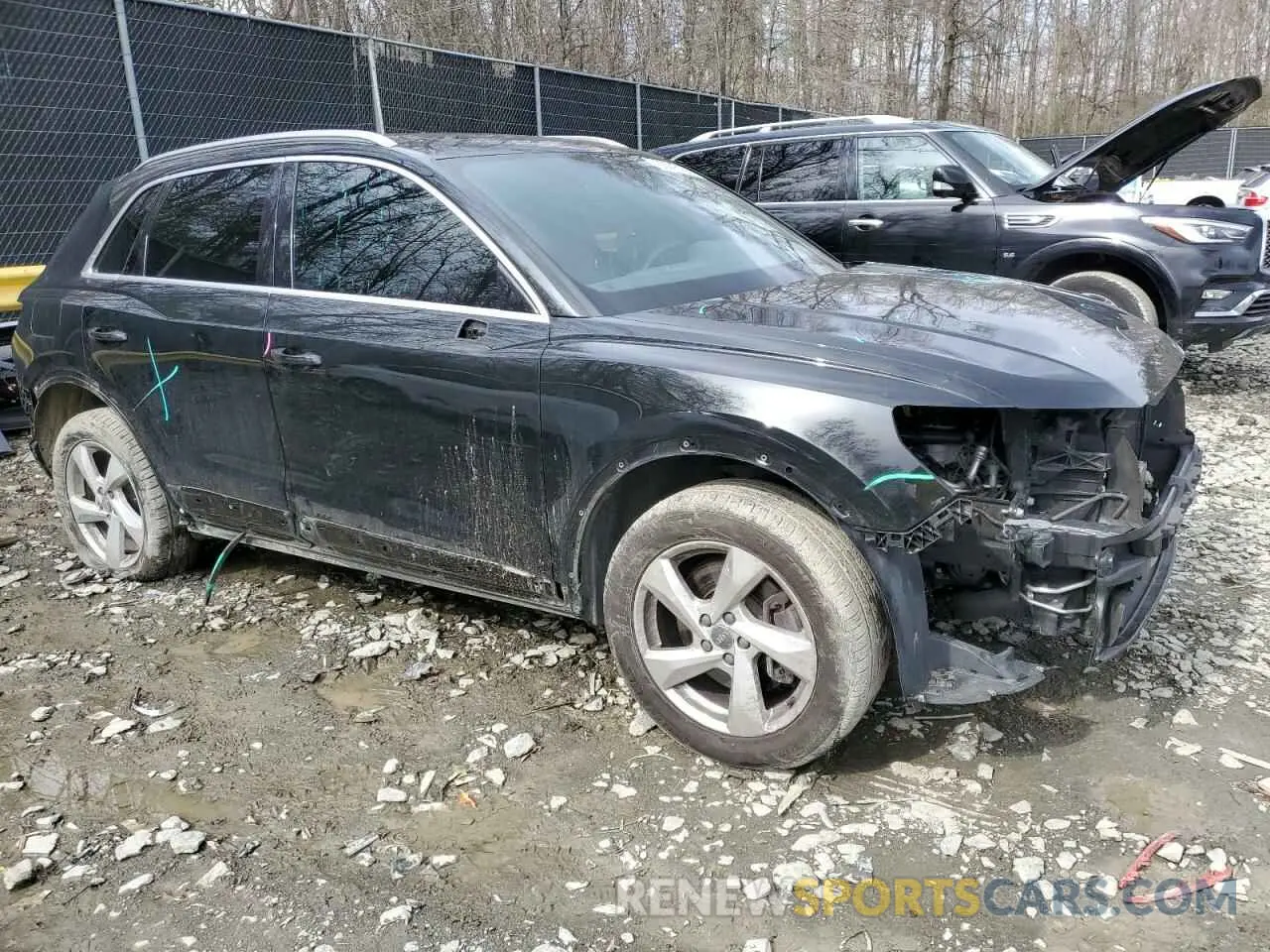 4 Photograph of a damaged car WA1AECF30L1025756 AUDI Q3 2020