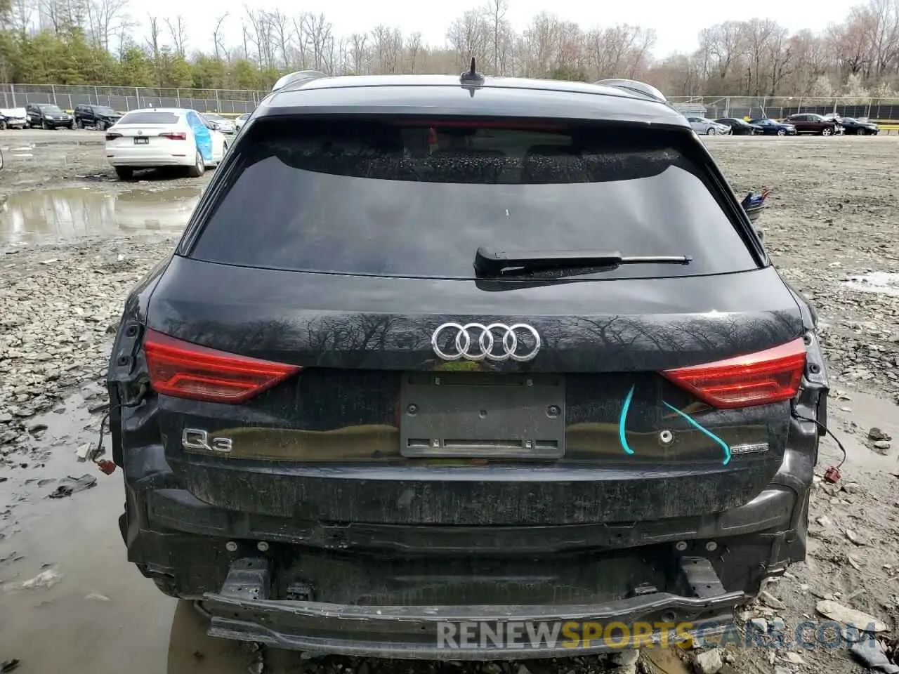 6 Photograph of a damaged car WA1AECF30L1025756 AUDI Q3 2020