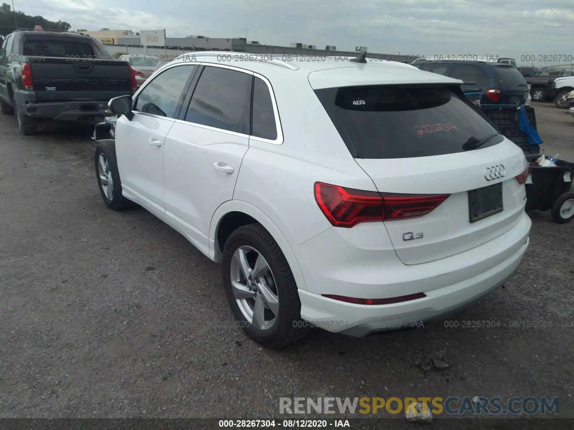 3 Photograph of a damaged car WA1AECF30L1054769 AUDI Q3 2020