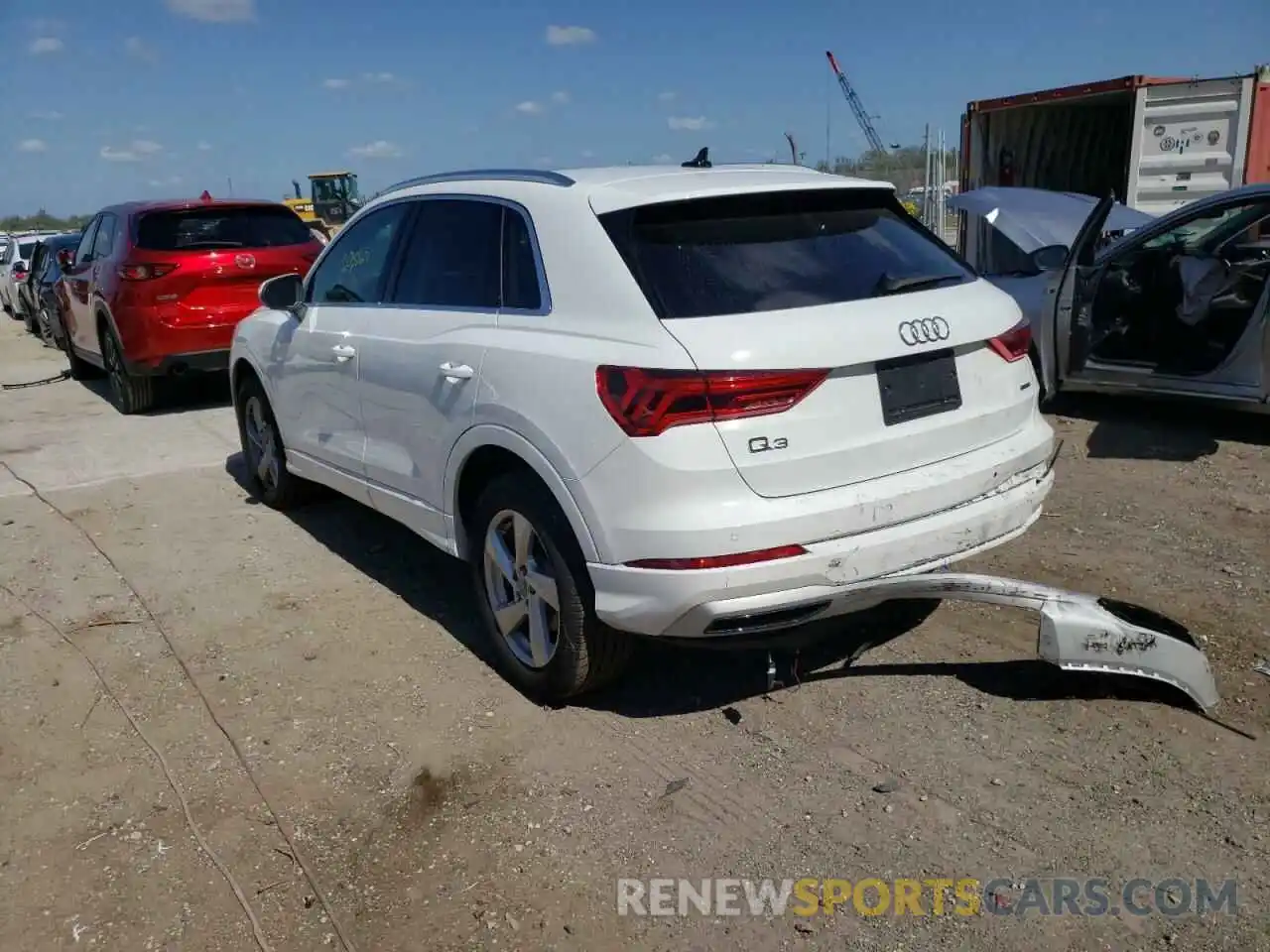 3 Photograph of a damaged car WA1AECF30L1075119 AUDI Q3 2020