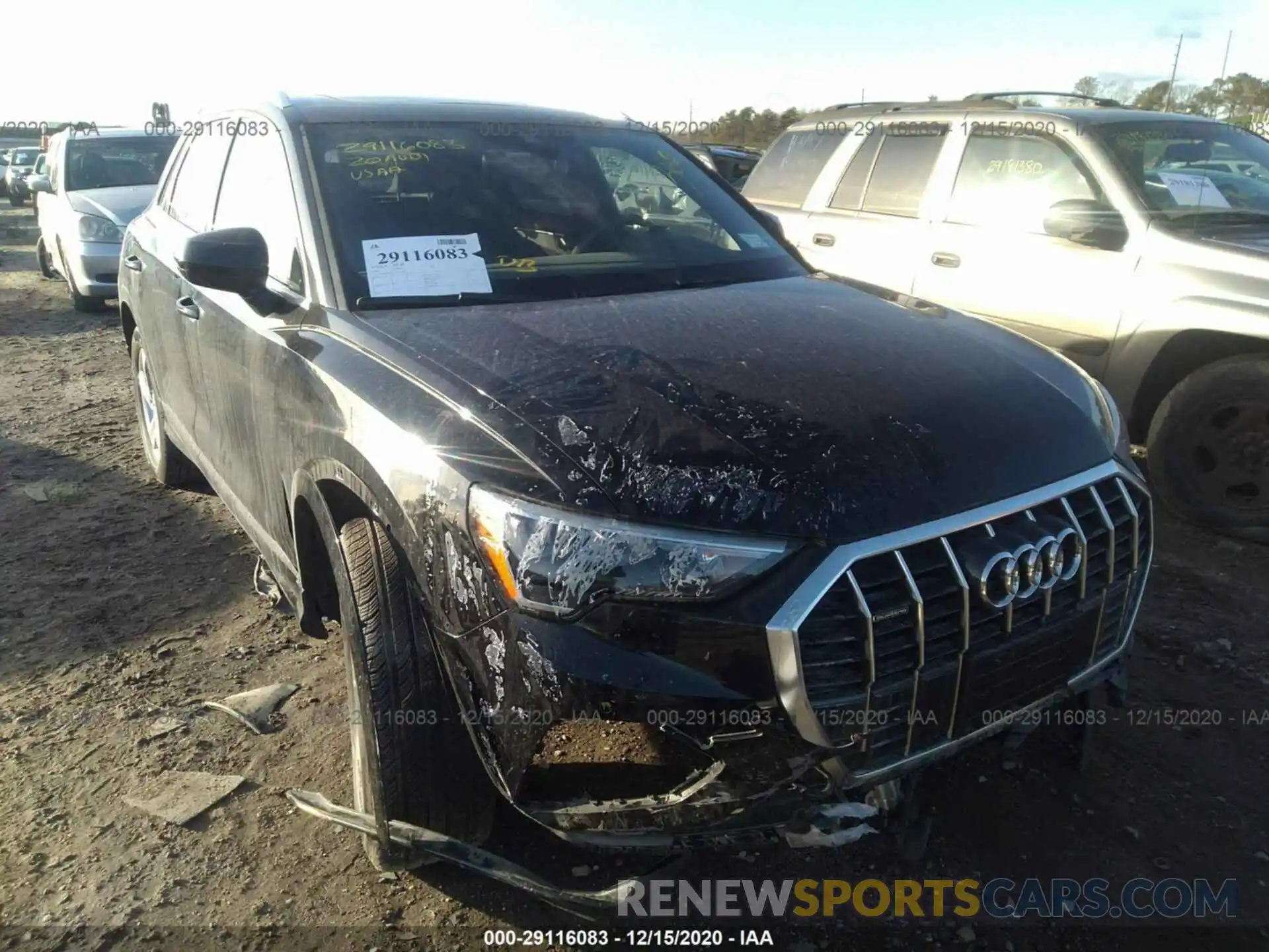 6 Photograph of a damaged car WA1AECF31L1111092 AUDI Q3 2020