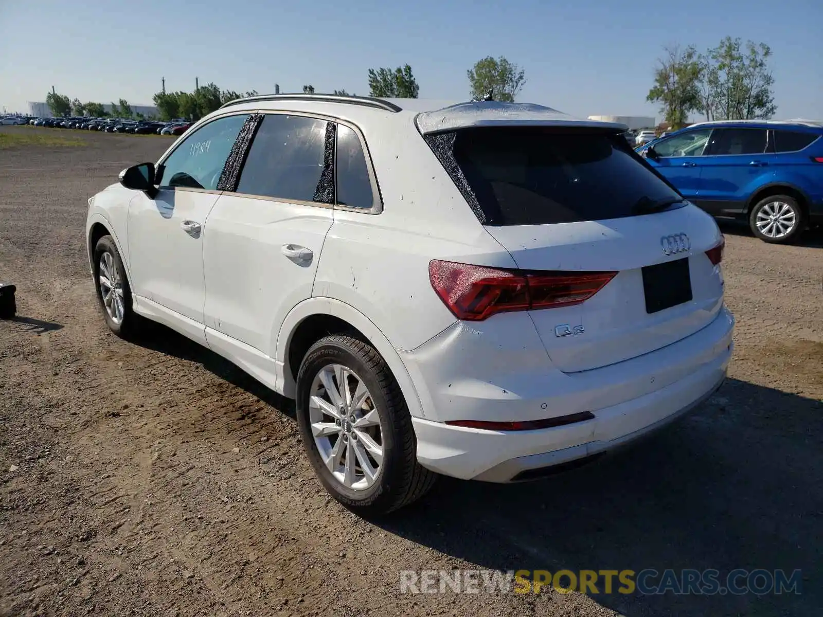 3 Photograph of a damaged car WA1AECF33L1022821 AUDI Q3 2020