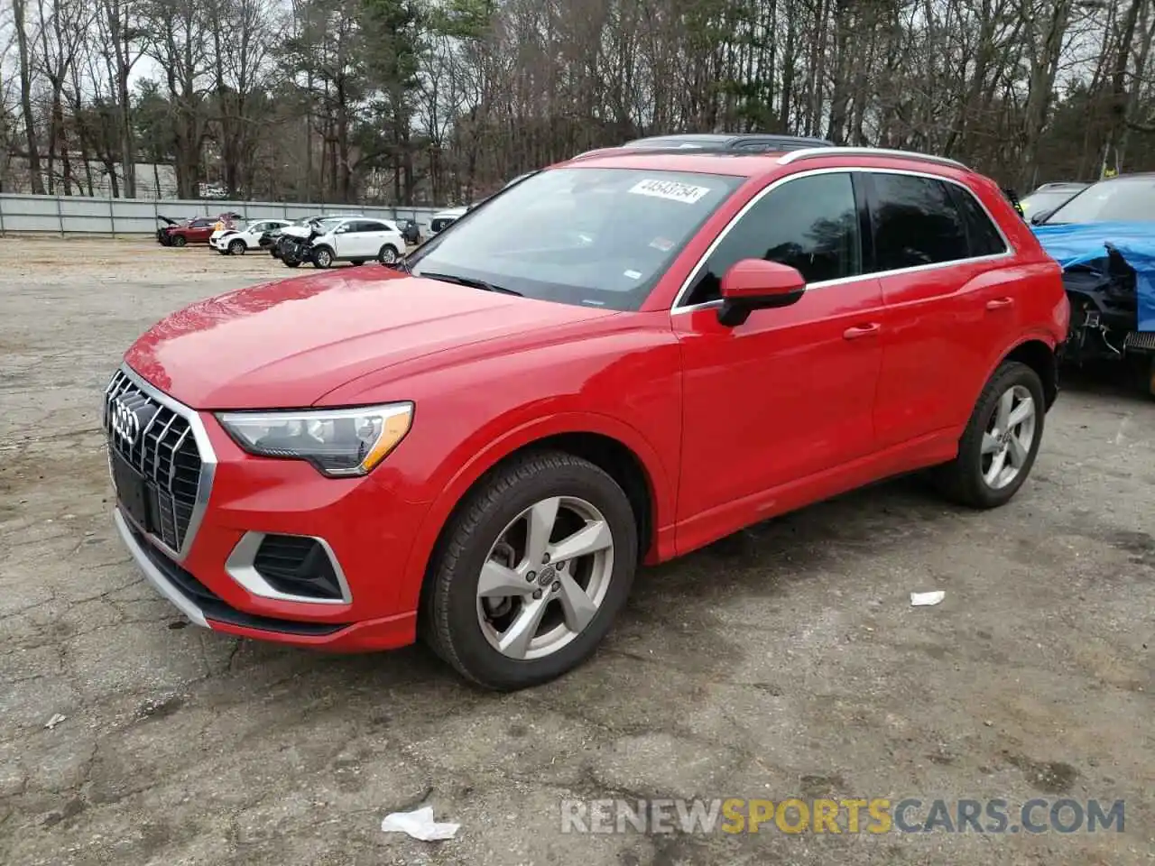 1 Photograph of a damaged car WA1AECF33L1032488 AUDI Q3 2020