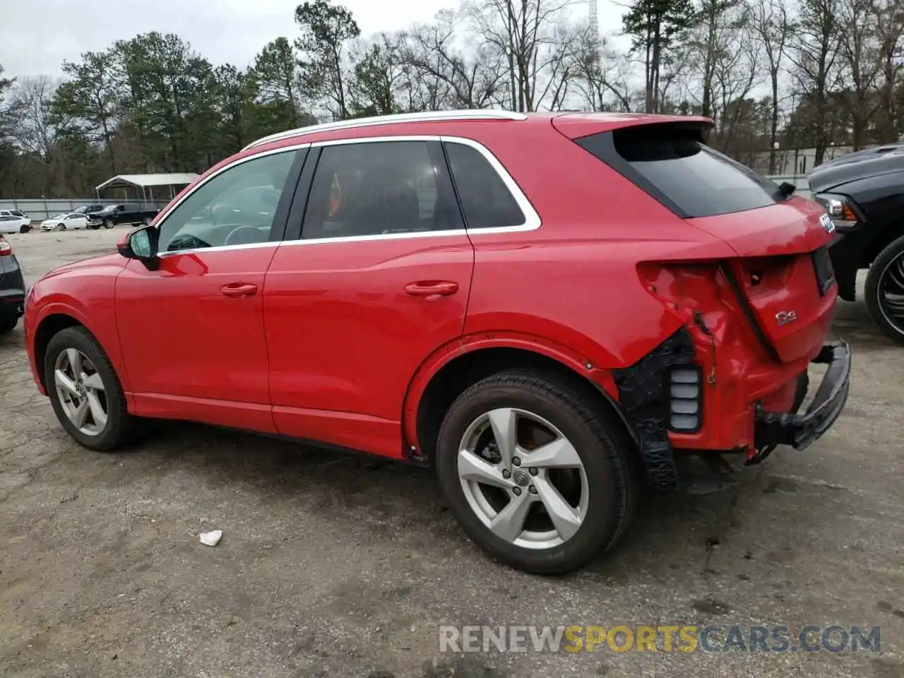 2 Photograph of a damaged car WA1AECF33L1032488 AUDI Q3 2020