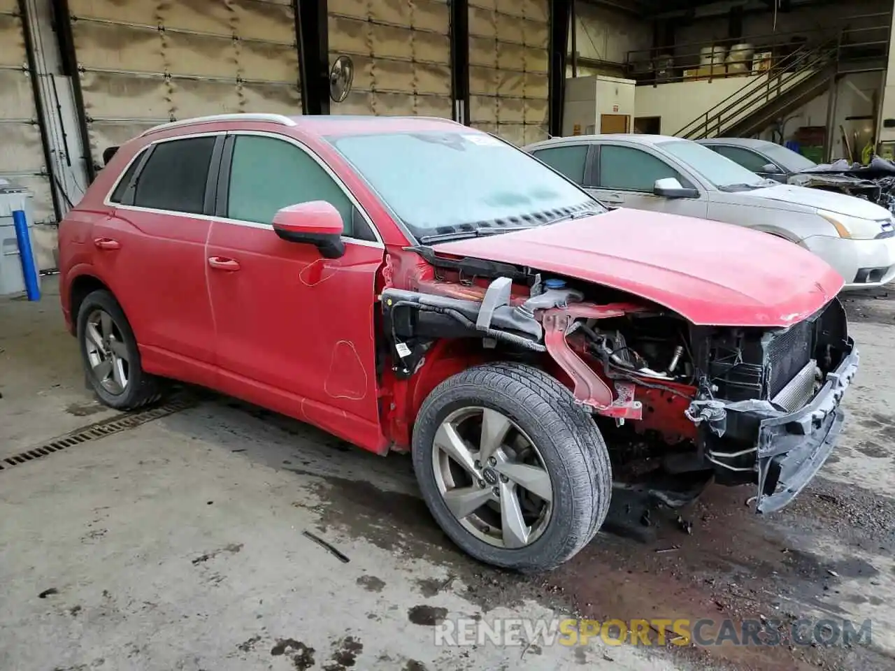 4 Photograph of a damaged car WA1AECF34L1032807 AUDI Q3 2020