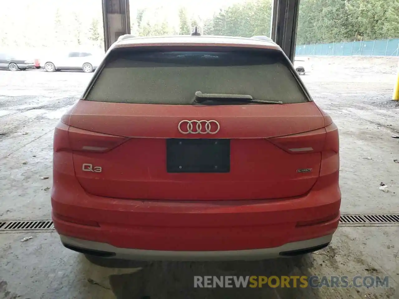 6 Photograph of a damaged car WA1AECF34L1032807 AUDI Q3 2020