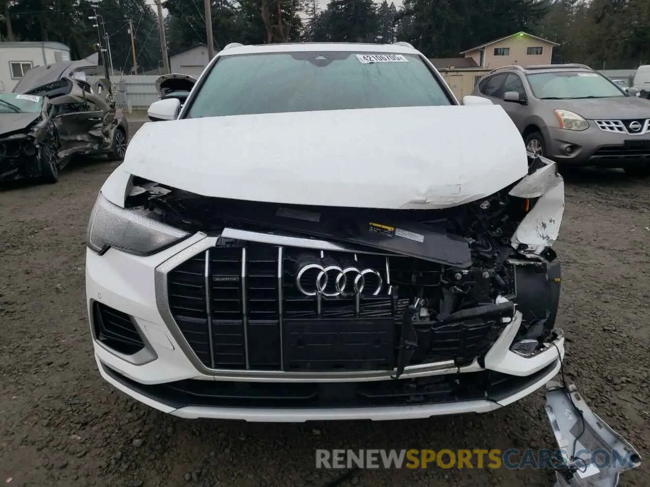5 Photograph of a damaged car WA1AECF34L1105805 AUDI Q3 2020