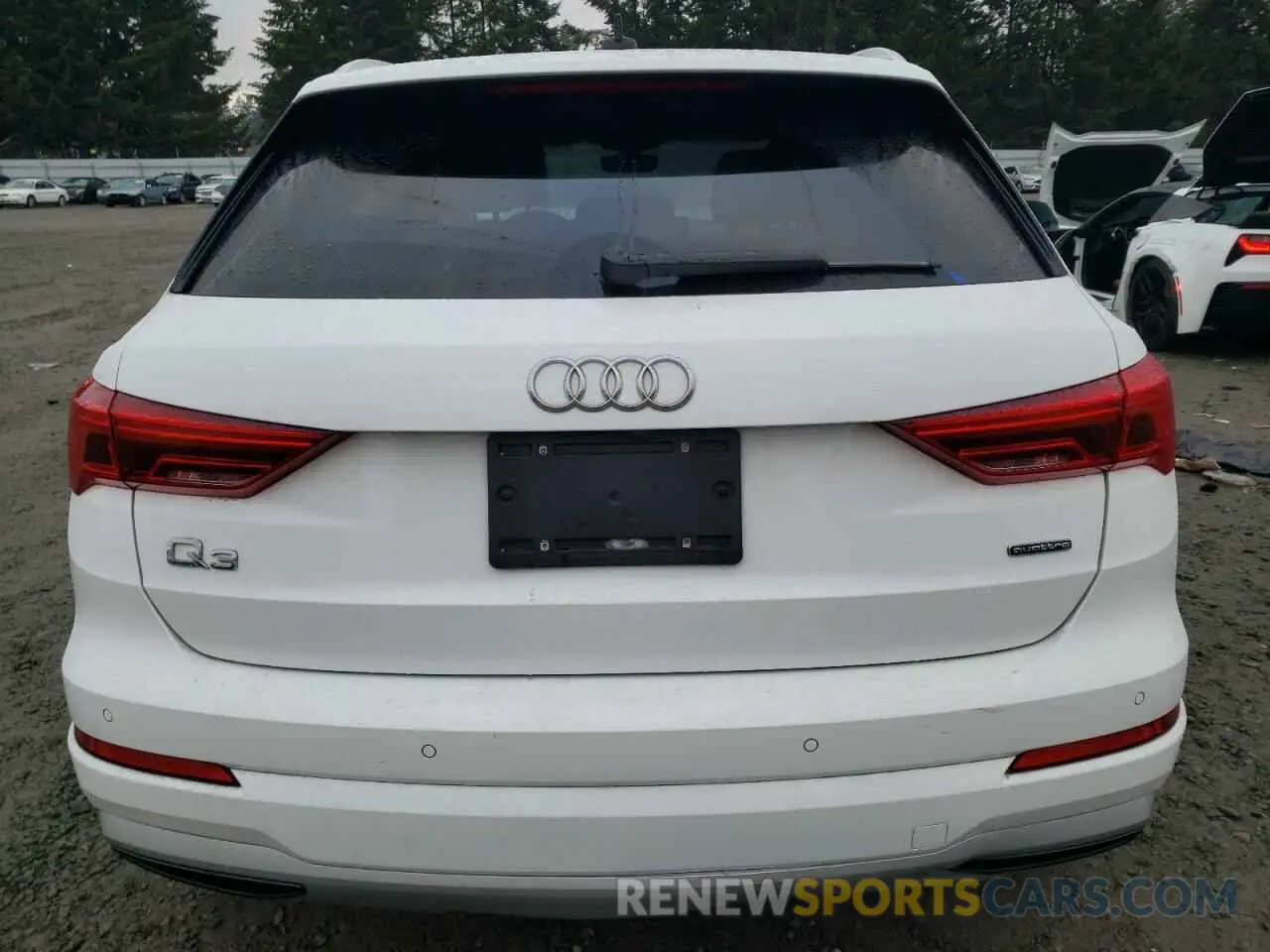 6 Photograph of a damaged car WA1AECF34L1105805 AUDI Q3 2020