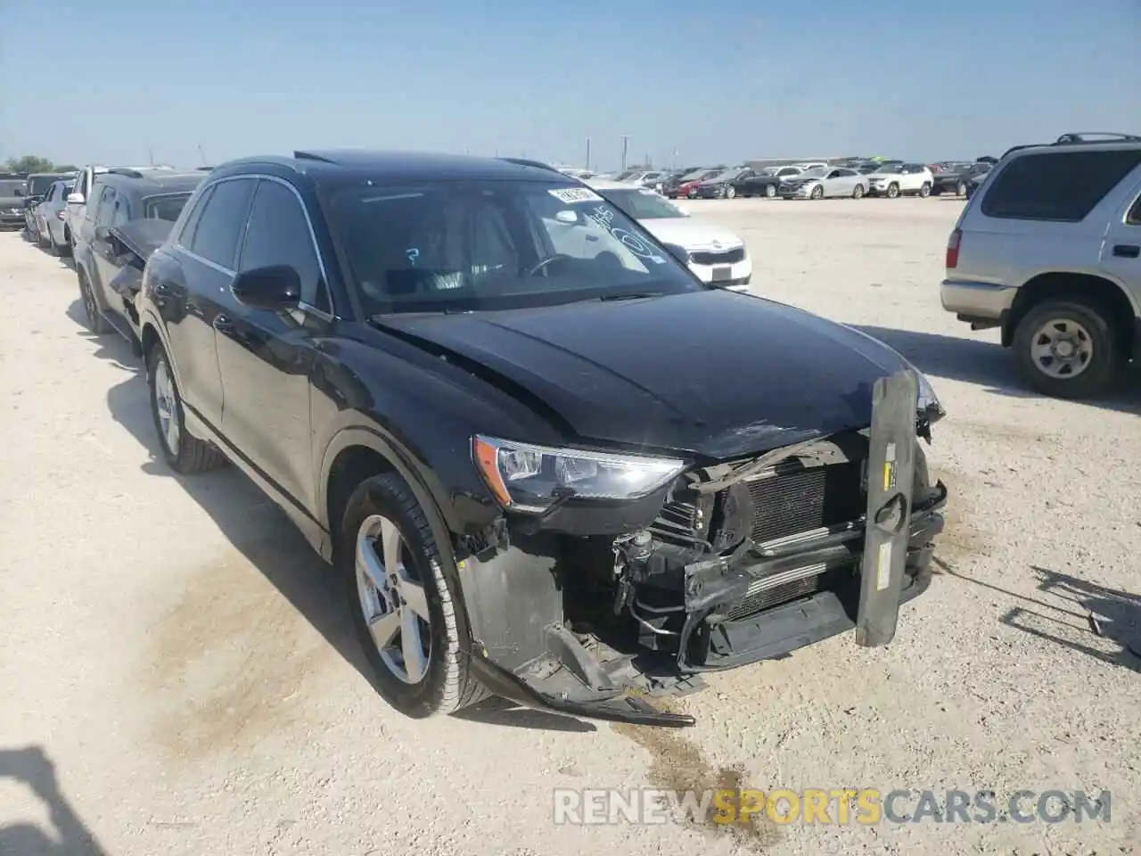 1 Photograph of a damaged car WA1AECF35L1024585 AUDI Q3 2020