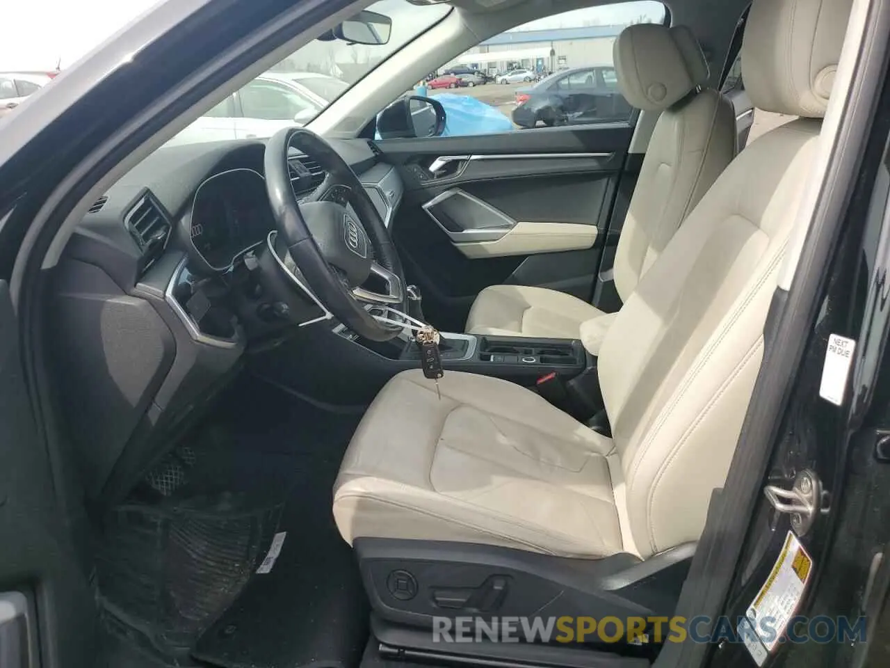 7 Photograph of a damaged car WA1AECF35L1035909 AUDI Q3 2020