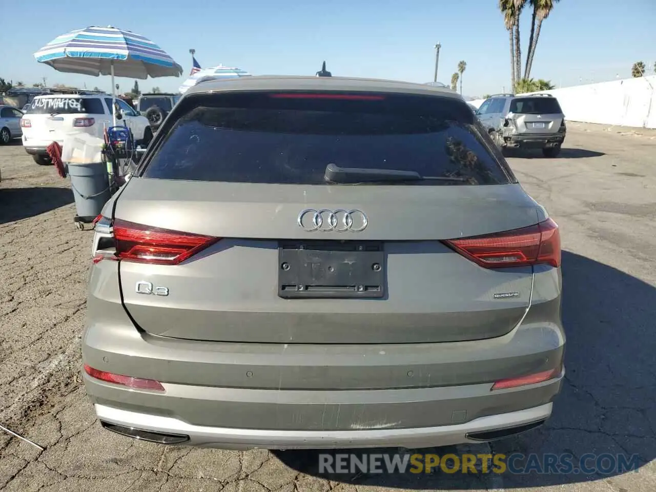 6 Photograph of a damaged car WA1AECF37L1003849 AUDI Q3 2020