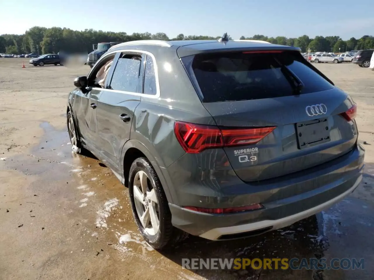 2 Photograph of a damaged car WA1AECF37L1043316 AUDI Q3 2020
