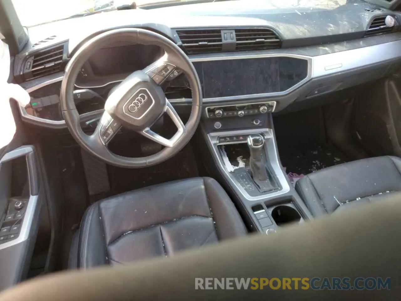 8 Photograph of a damaged car WA1AECF37L1043316 AUDI Q3 2020