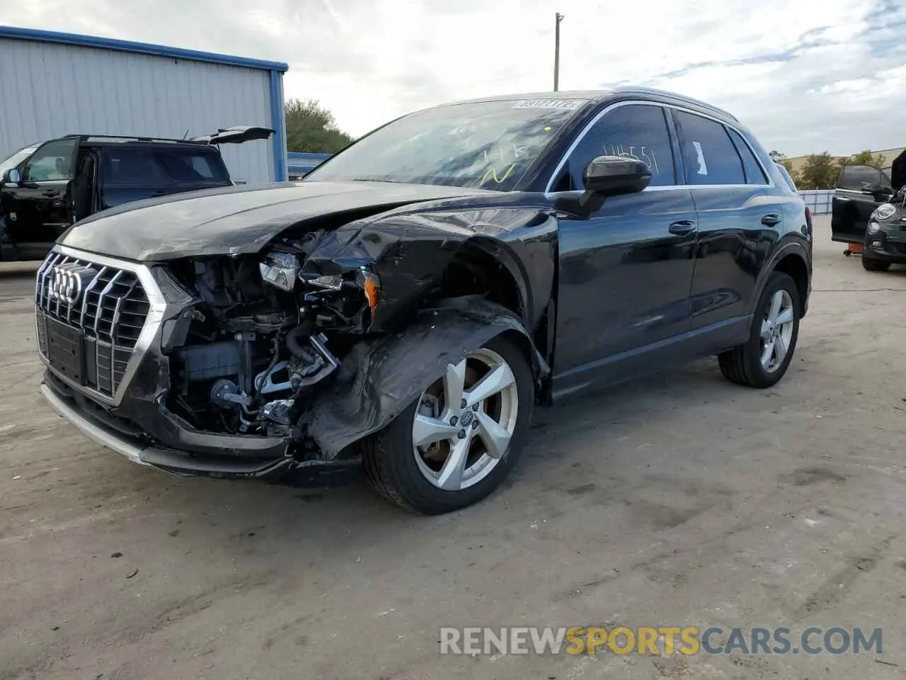 1 Photograph of a damaged car WA1AECF39L1026470 AUDI Q3 2020