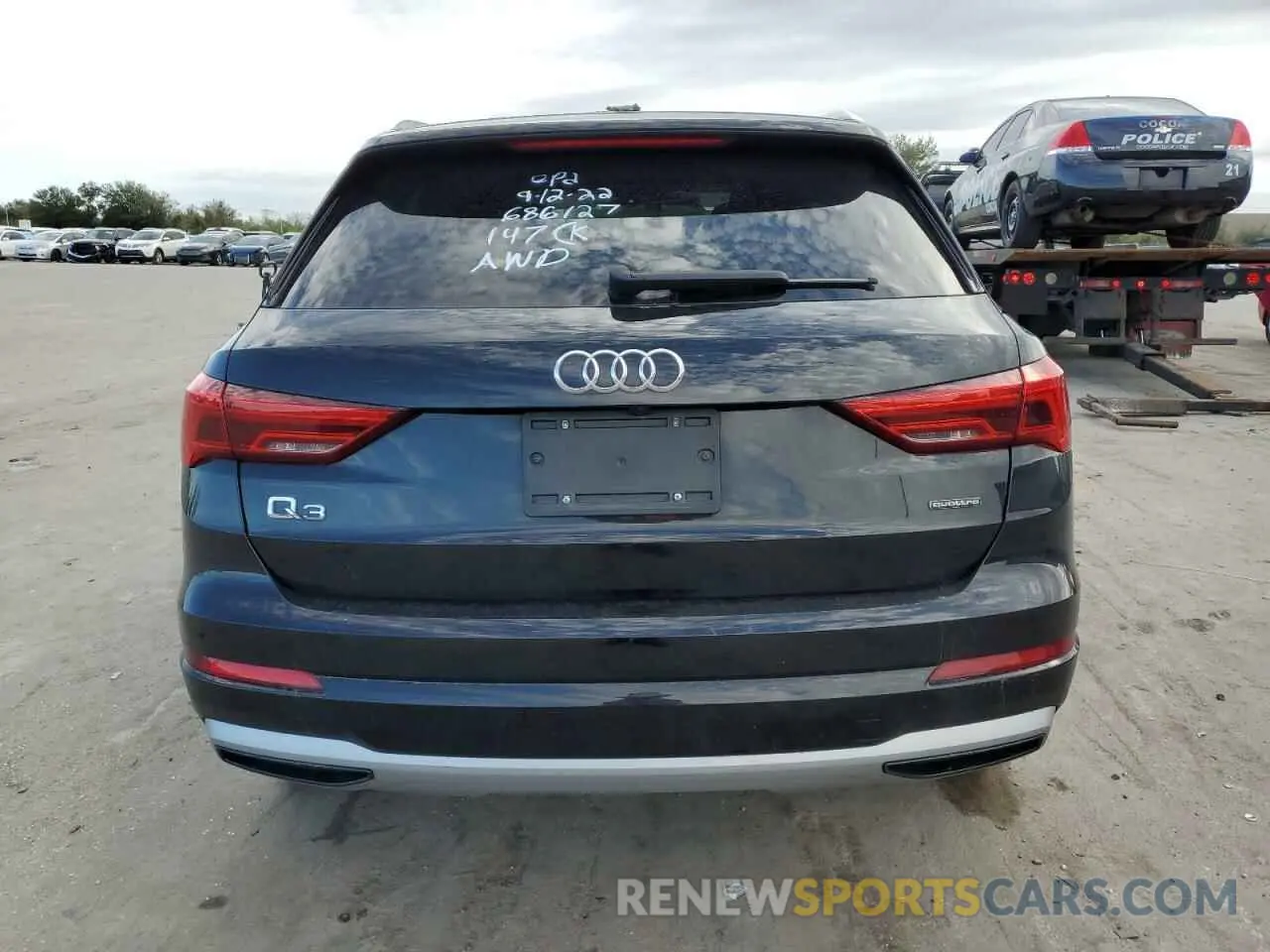 6 Photograph of a damaged car WA1AECF39L1026470 AUDI Q3 2020