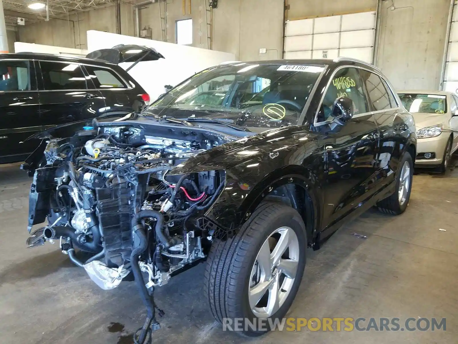 2 Photograph of a damaged car WA1AECF3XL1056609 AUDI Q3 2020