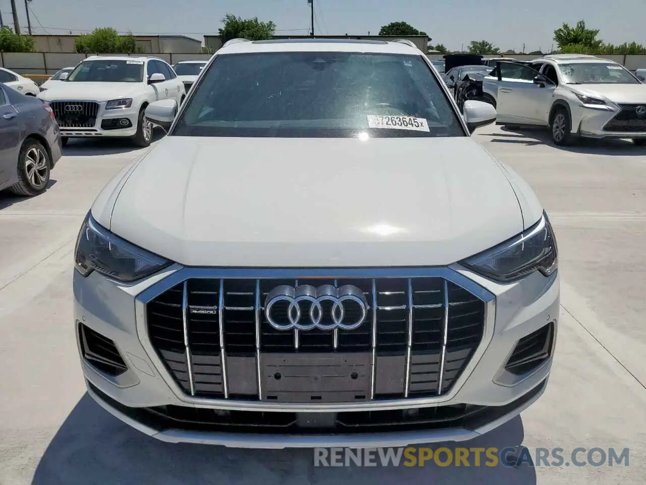 5 Photograph of a damaged car WA1AECF3XL1110331 AUDI Q3 2020