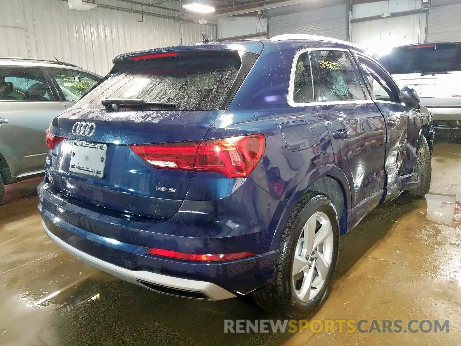 4 Photograph of a damaged car WA1BECF30L1030590 AUDI Q3 2020