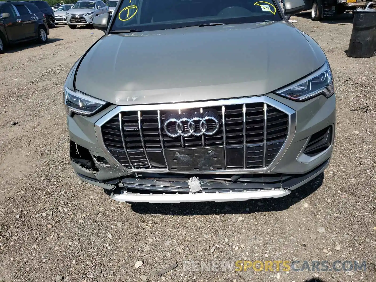 7 Photograph of a damaged car WA1BECF34L1109163 AUDI Q3 2020