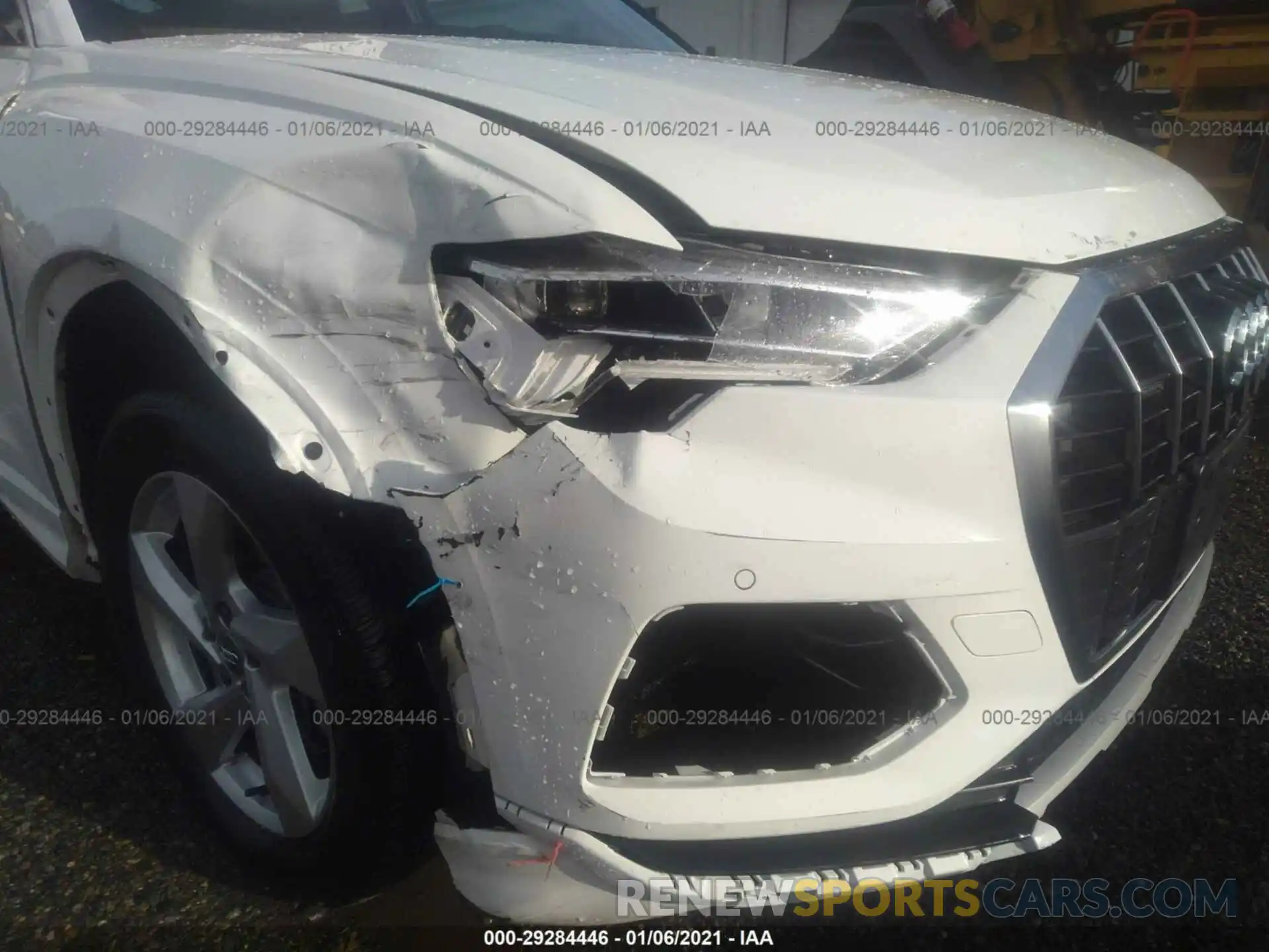 6 Photograph of a damaged car WA1BECF37L1005234 AUDI Q3 2020