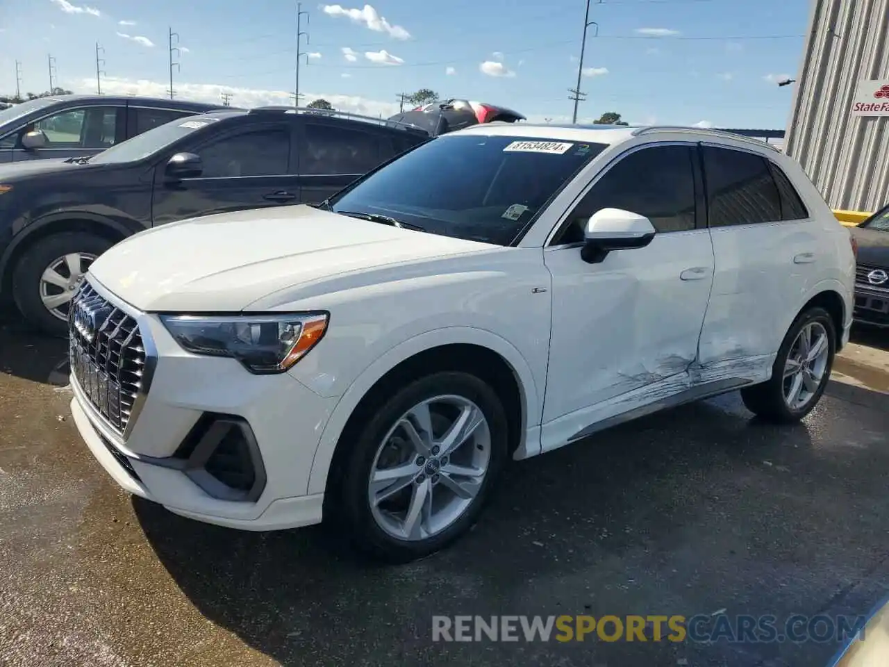 1 Photograph of a damaged car WA1DECF32L1006932 AUDI Q3 2020