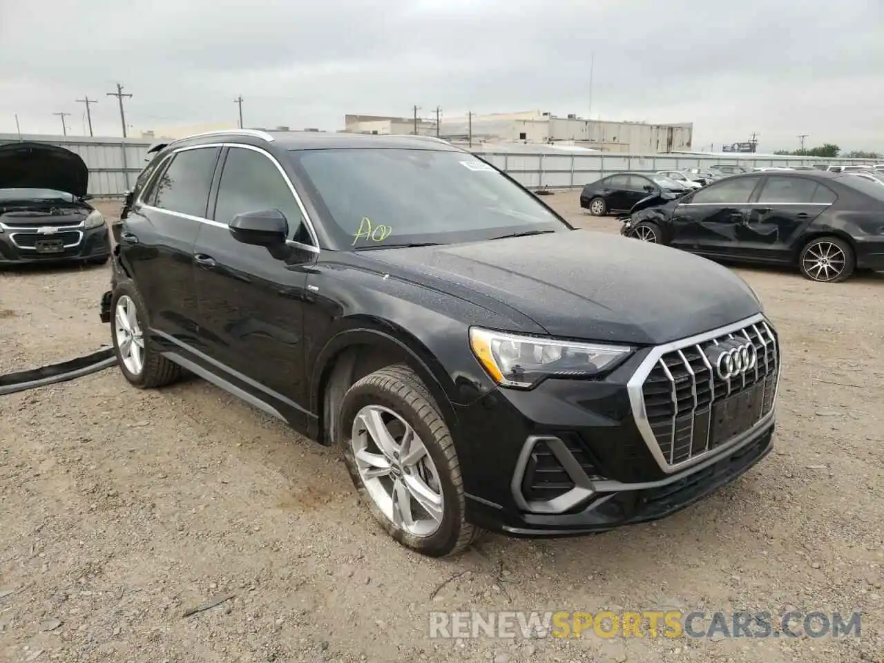 1 Photograph of a damaged car WA1DECF32L1103922 AUDI Q3 2020