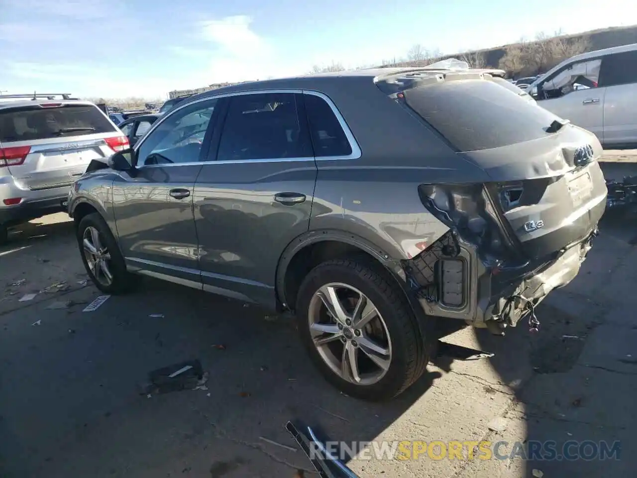 2 Photograph of a damaged car WA1DECF34L1046686 AUDI Q3 2020