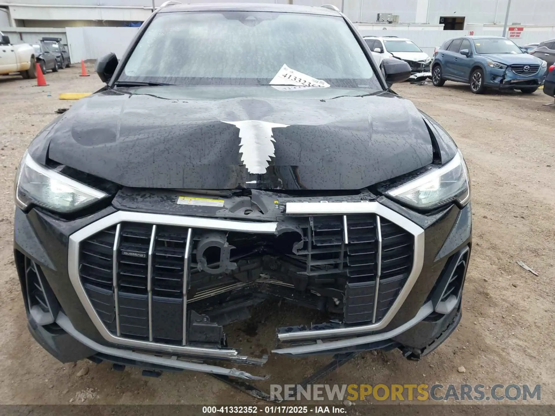 6 Photograph of a damaged car WA1DECF34L1088002 AUDI Q3 2020