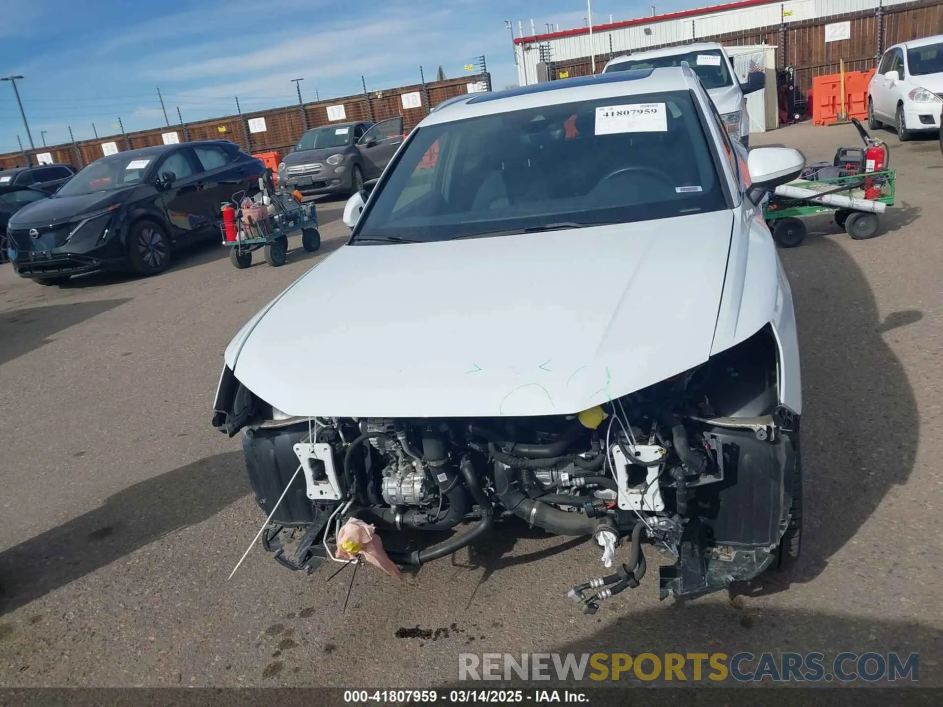 12 Photograph of a damaged car WA1DECF35L1073234 AUDI Q3 2020