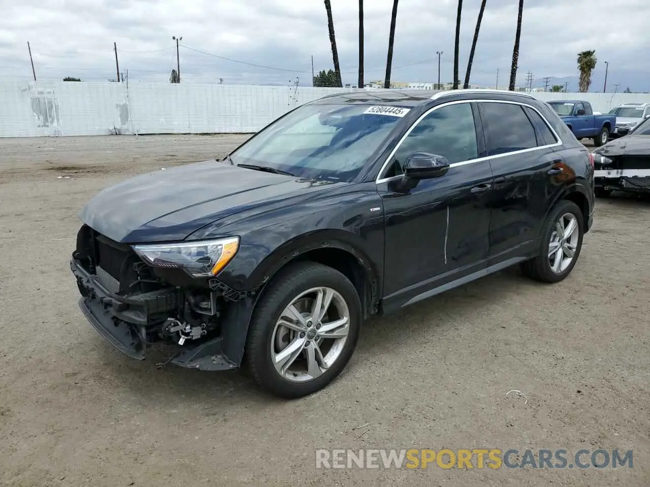 1 Photograph of a damaged car WA1DECF36L1020574 AUDI Q3 2020