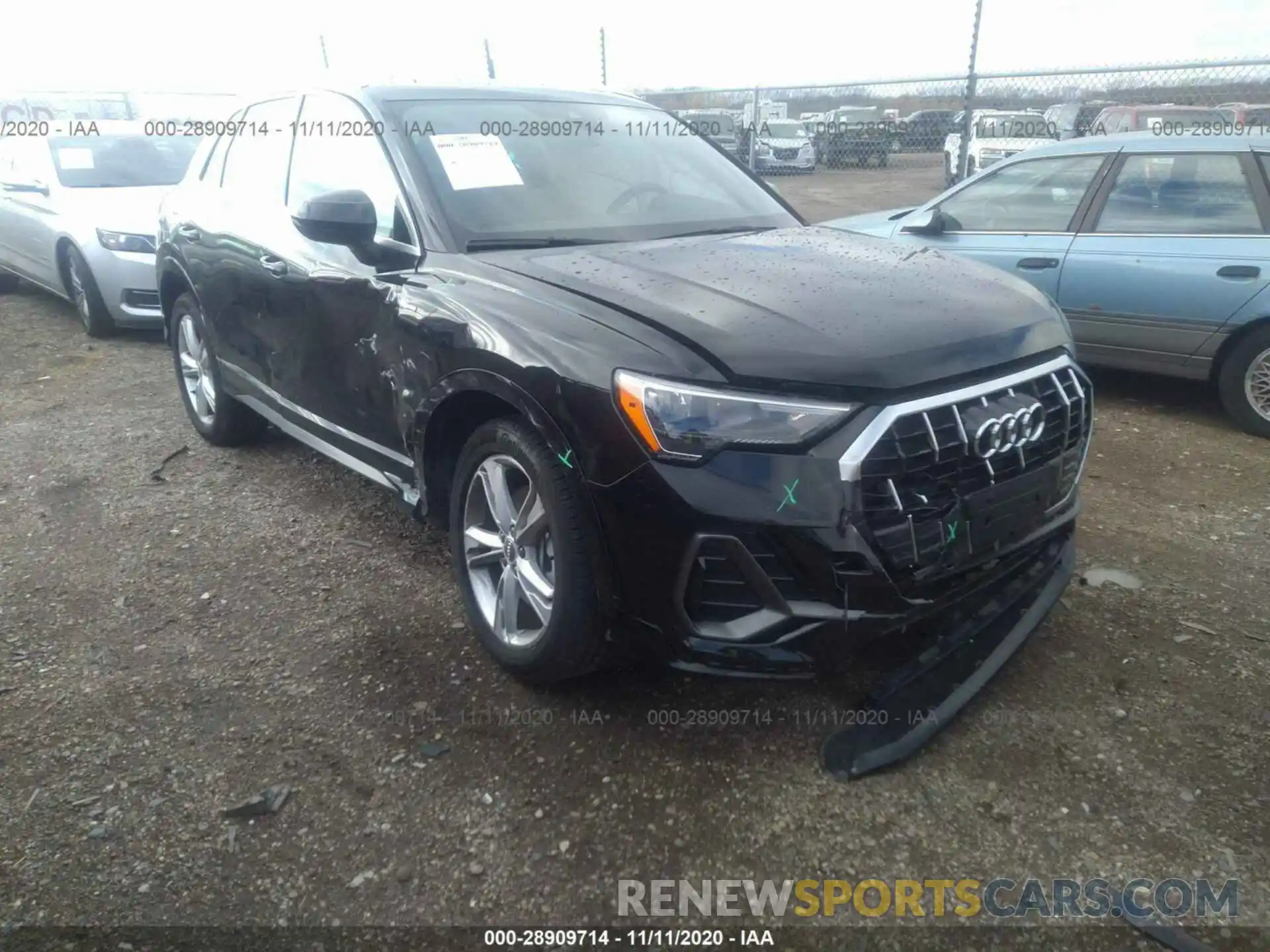 1 Photograph of a damaged car WA1DECF36L1042817 AUDI Q3 2020