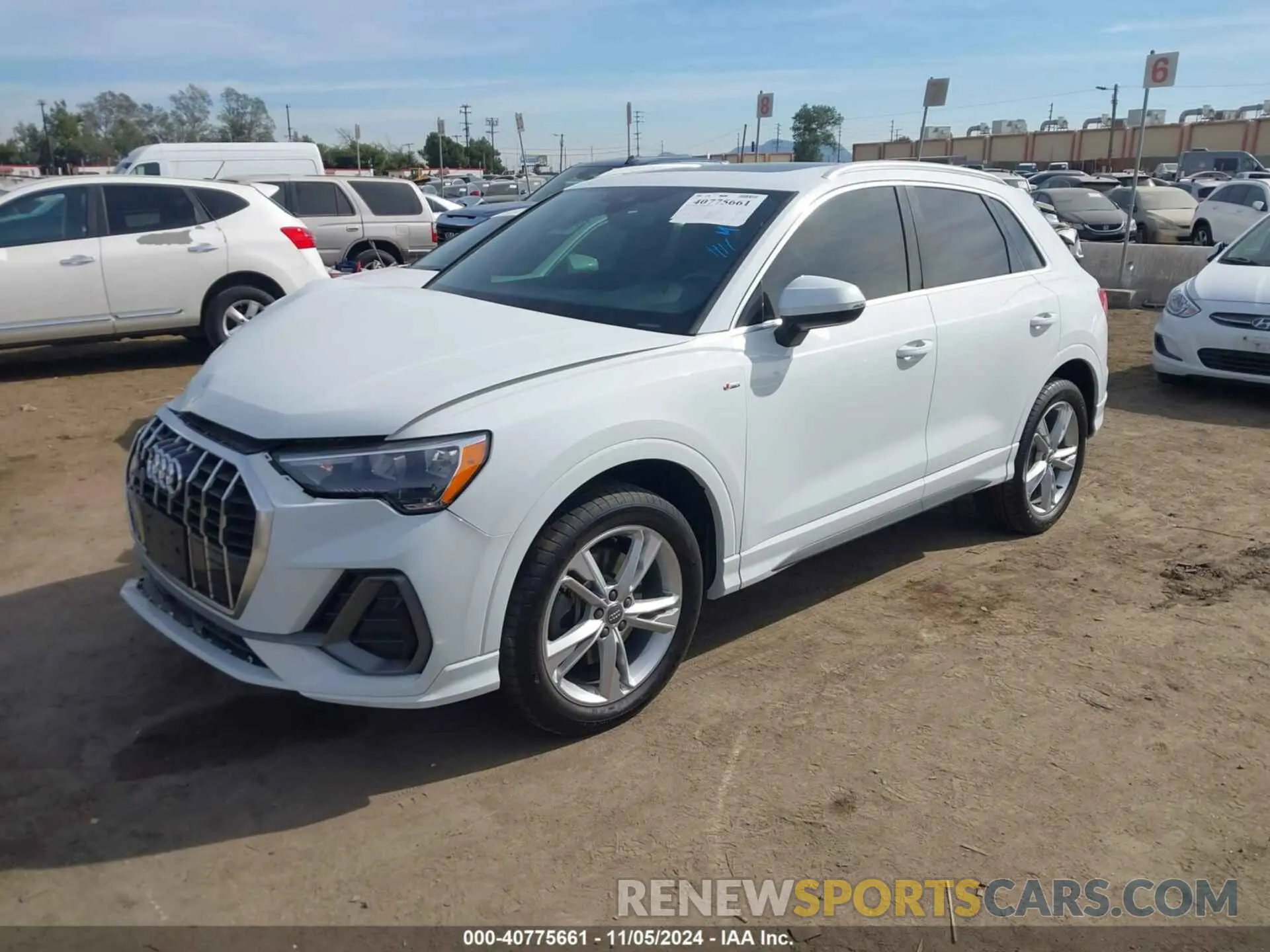 2 Photograph of a damaged car WA1DECF36L1097820 AUDI Q3 2020