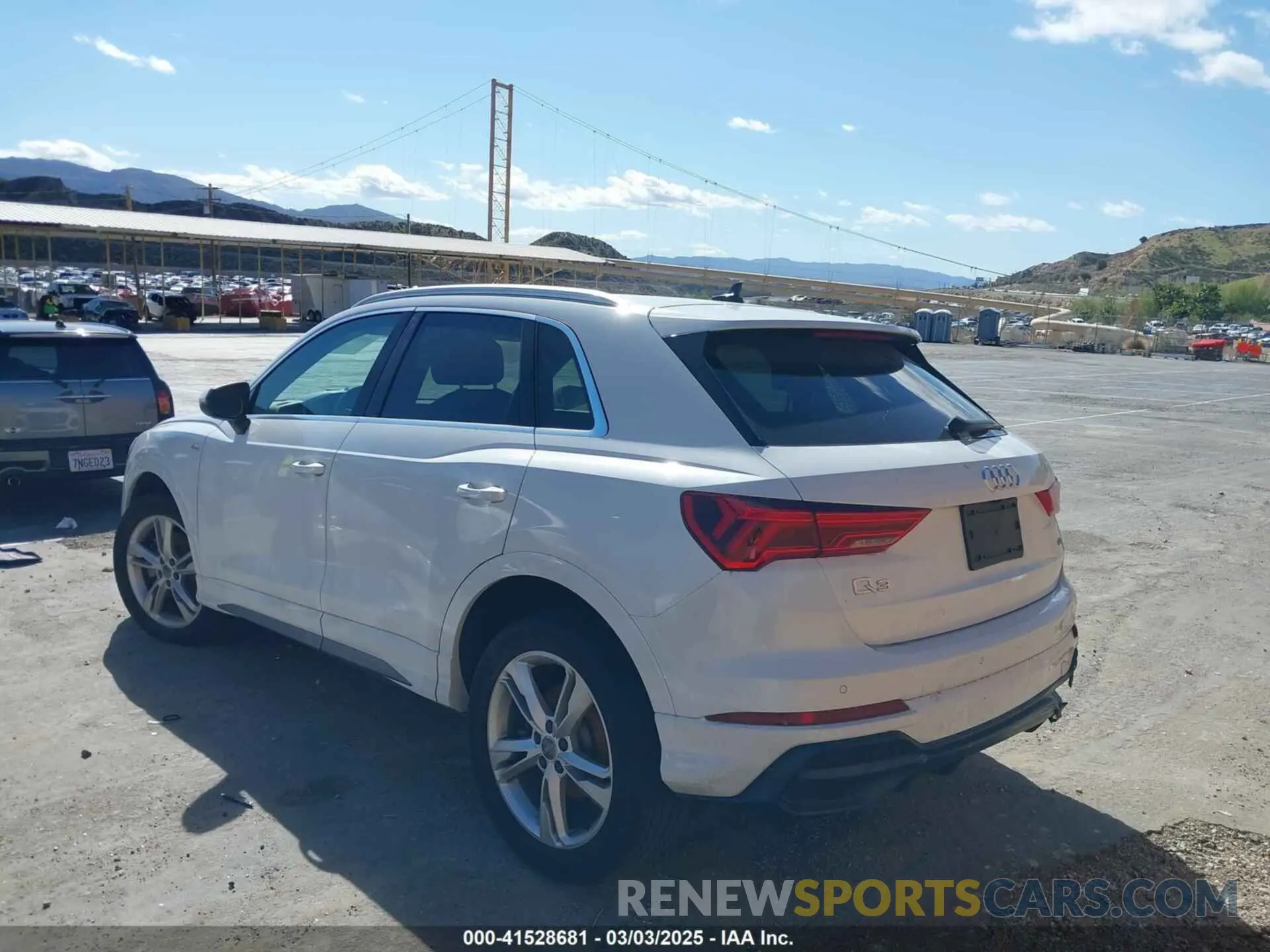 3 Photograph of a damaged car WA1DECF37L1012192 AUDI Q3 2020